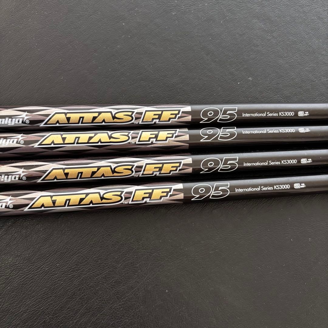 未使用に近いゴルフクラブシャフトATTAS FF 95アッタスUSTマミヤ