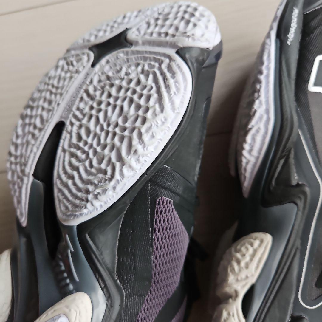 Mizuno バレーボールシューズ ブラック/グレー/ターコイズ　25センチ