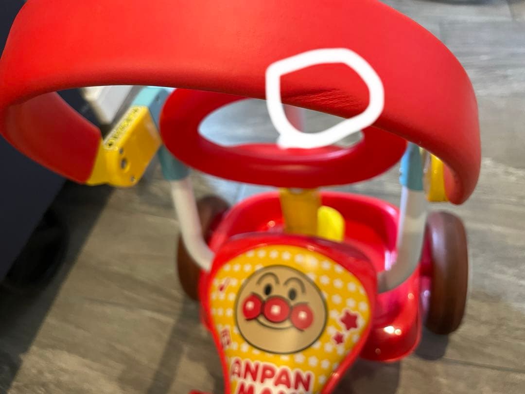 アンパンマン 折りたたみ 三輪車