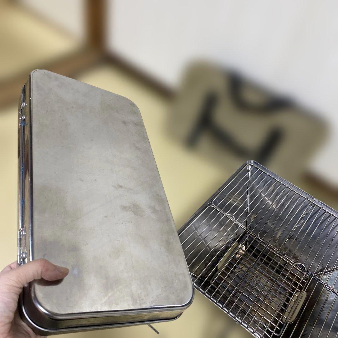 キャンプ用品　コンパクト　バーベキューBBQ 折りたたみ　グリル　小さいサイズ