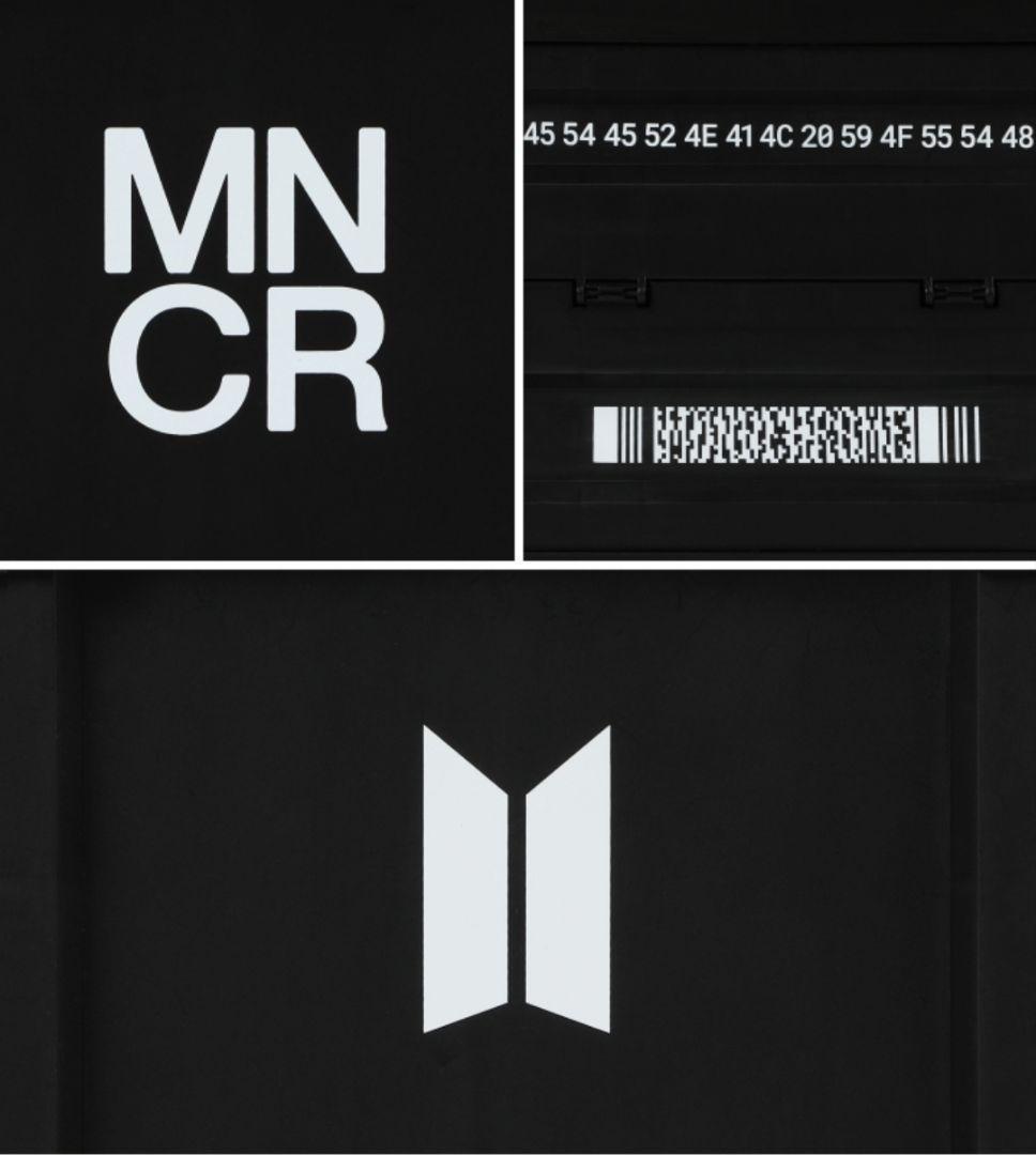 BTS ストレージボックス MONOCHROME box モノクロ ポップアップ