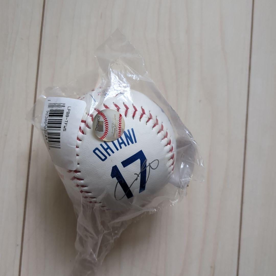 【新品未使用】大谷翔平 17番 MVP記念ボール 2024ドジャース MLB