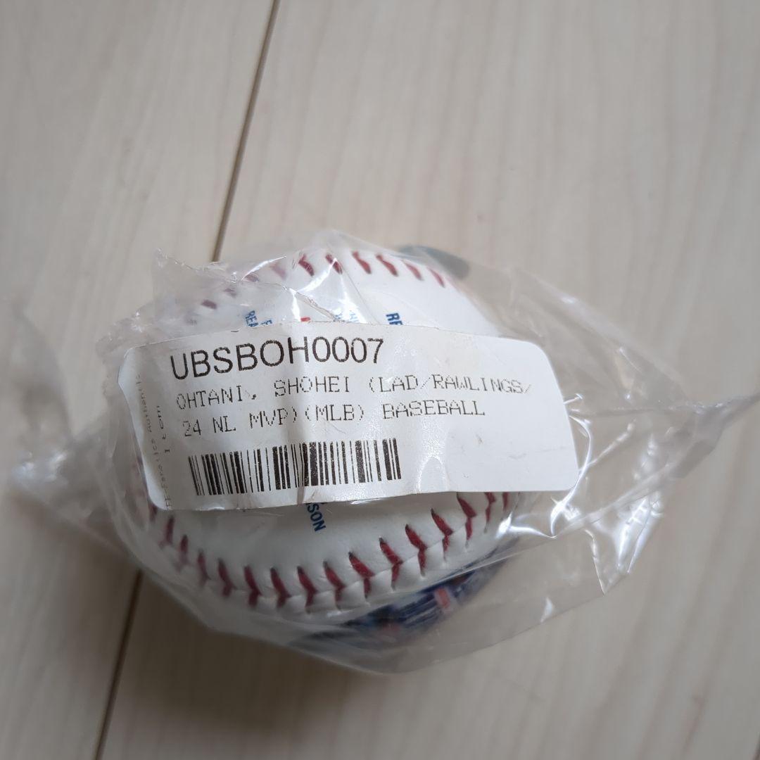【新品未使用】大谷翔平 17番 MVP記念ボール 2024ドジャース MLB