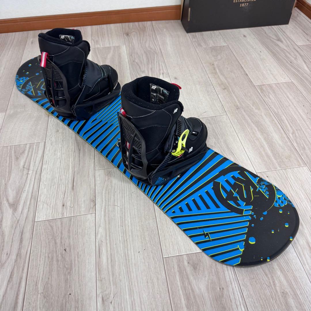 専用K2 キッズ スノーボードセット 100cm 19.5cm