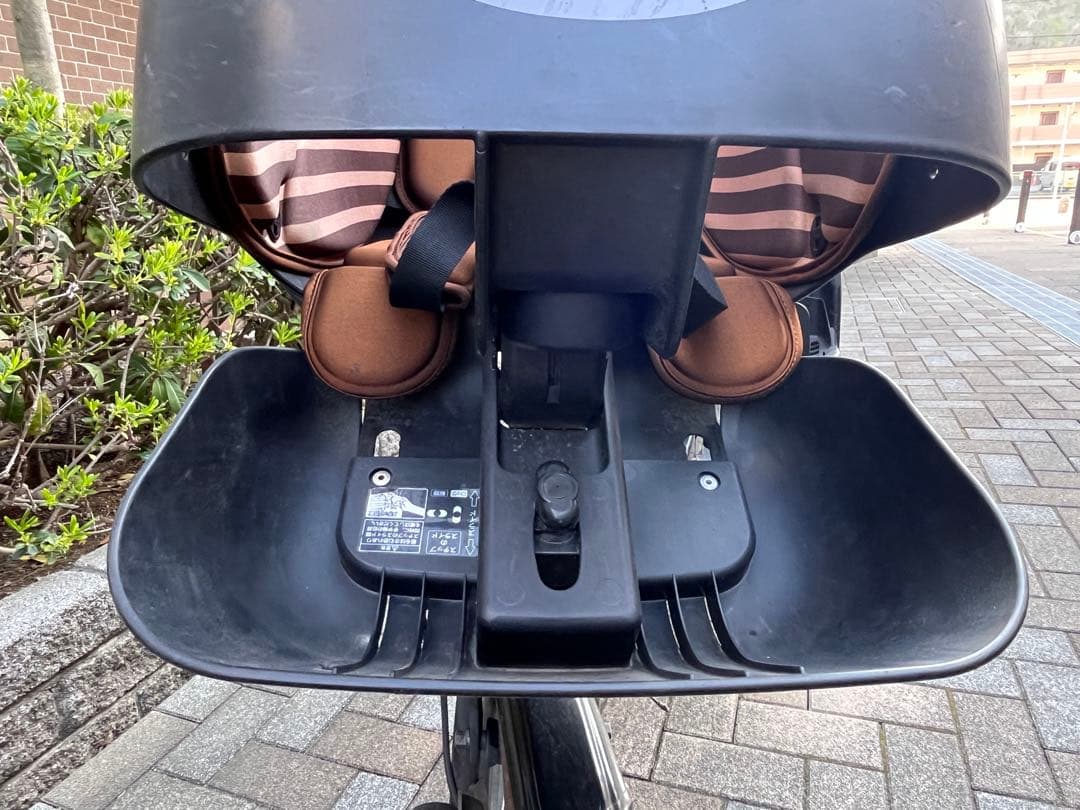 【引取り限定】パナソニック　電動自転車　子供2人乗せチャイルドシート付き