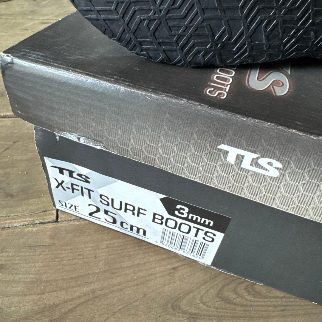 TLS ツールスエックスフィットサーフブーツ25cm 定価¥10,680
