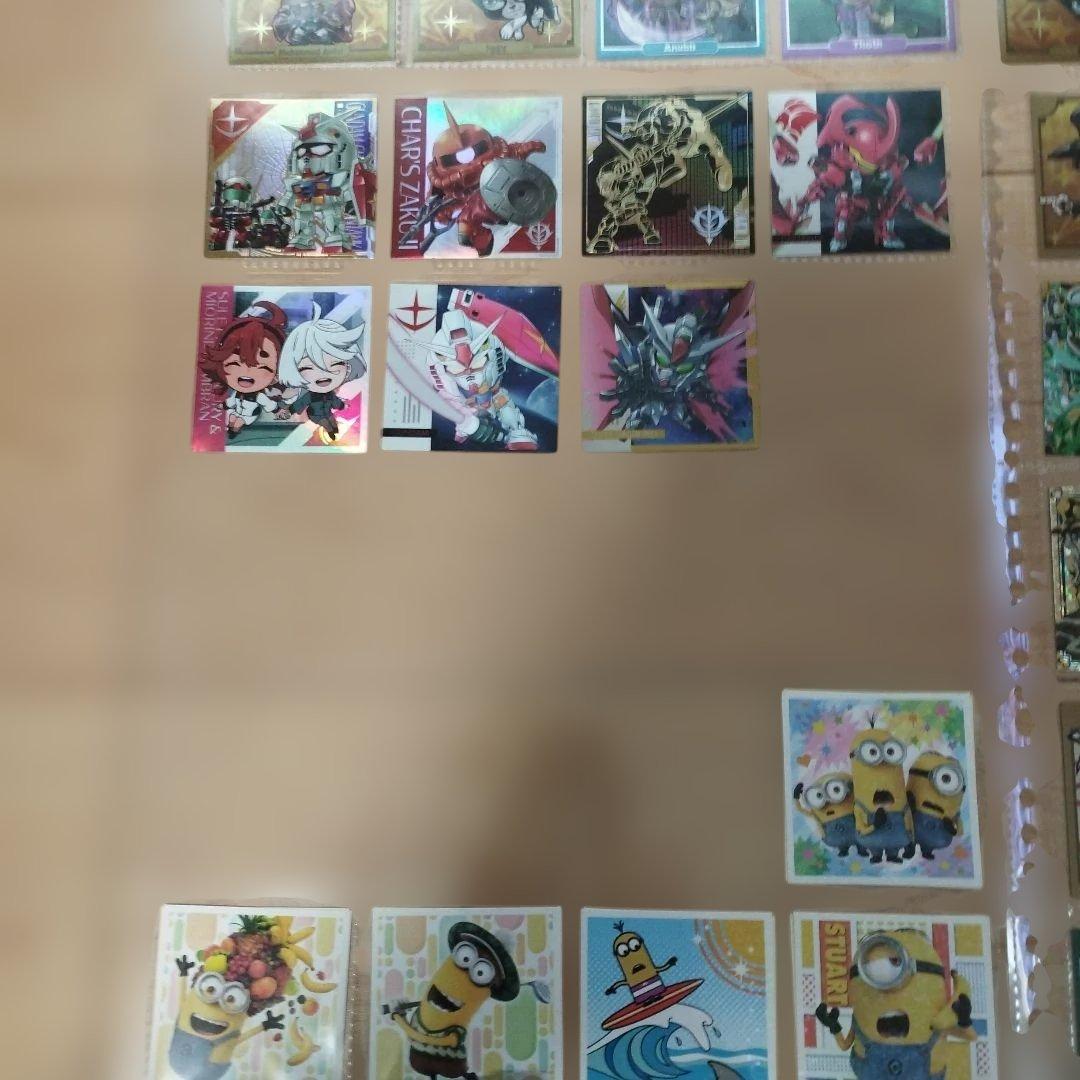 ジョジョ　ミニオン　ガンダム　シールウエハース　にふぉるめーしょん等