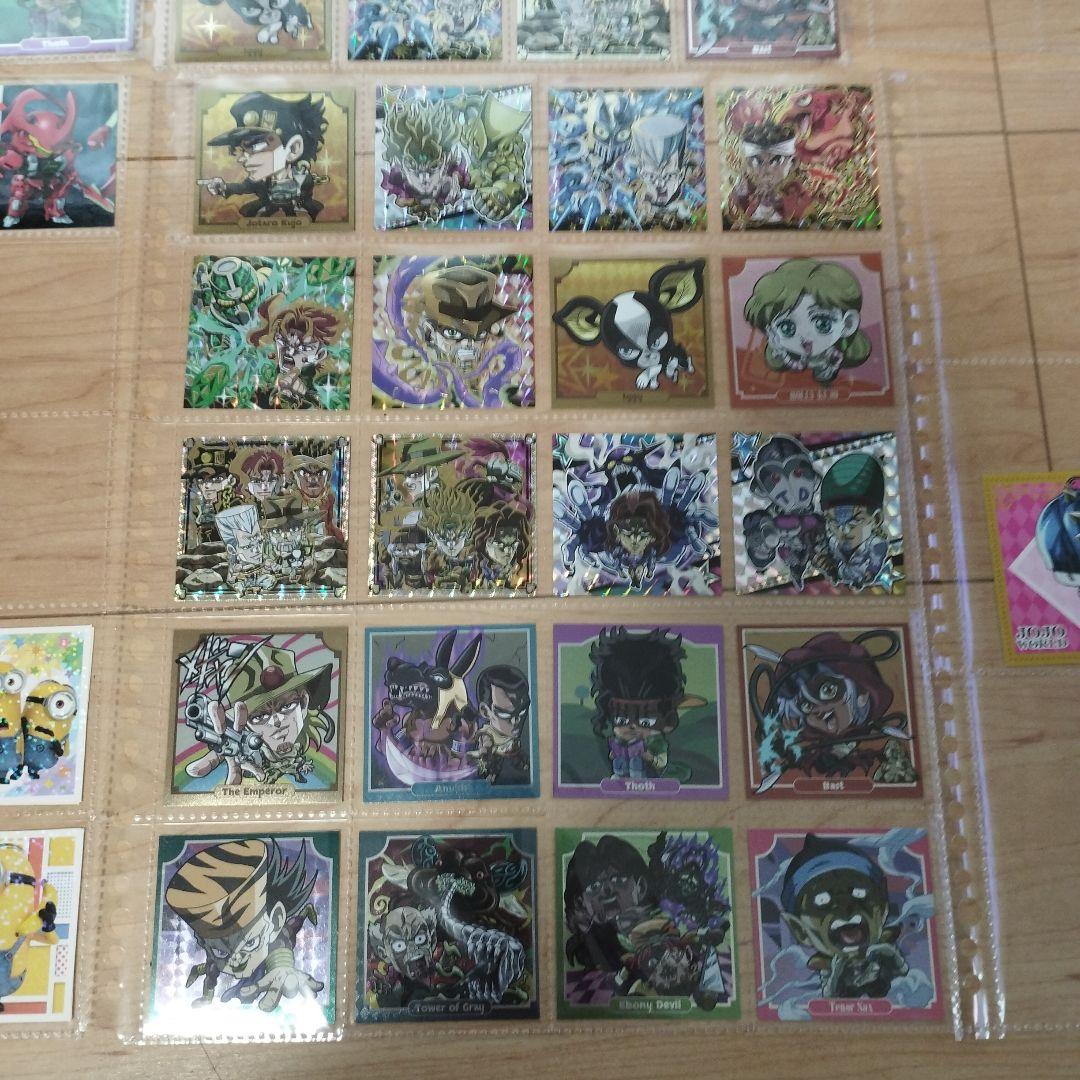 ジョジョ　ミニオン　ガンダム　シールウエハース　にふぉるめーしょん等
