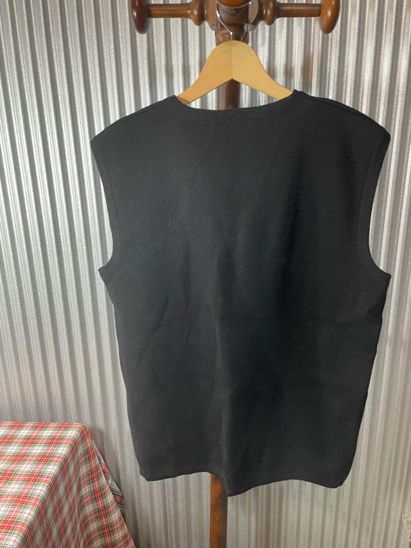 【美品】アニエスベー オム agnes b. homme 黒 ベスト