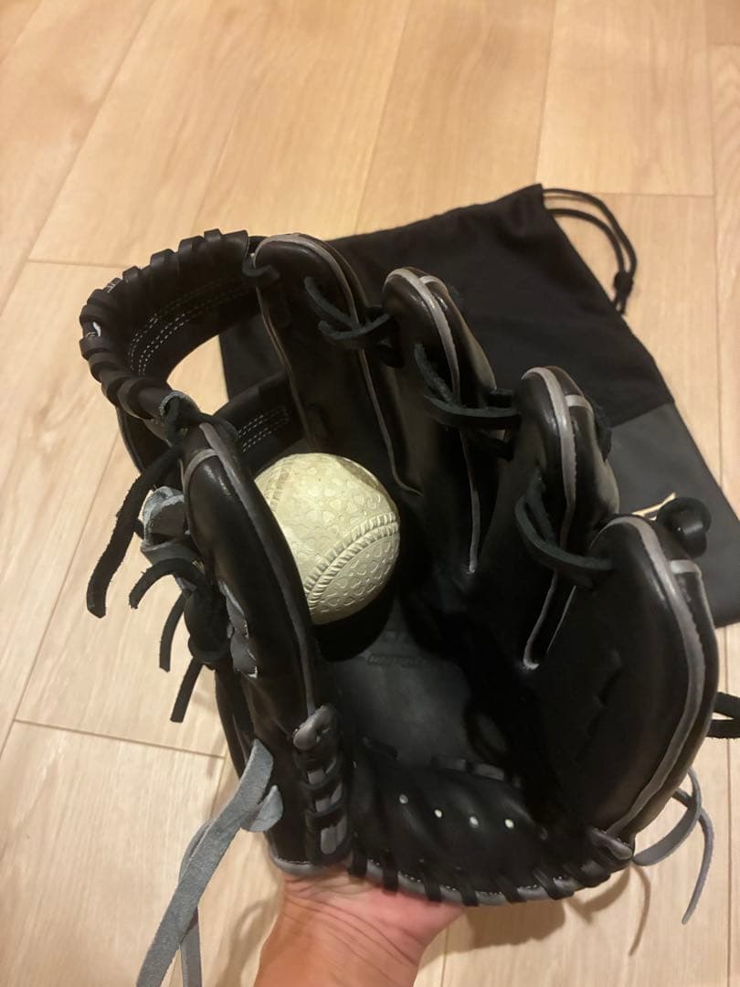SSK プロエッジ 黒 レザーグローブ
