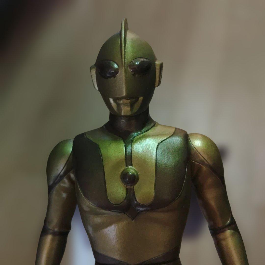 ウルトラマン ソフビ ゴールドver. オリコカード特典限定非売品