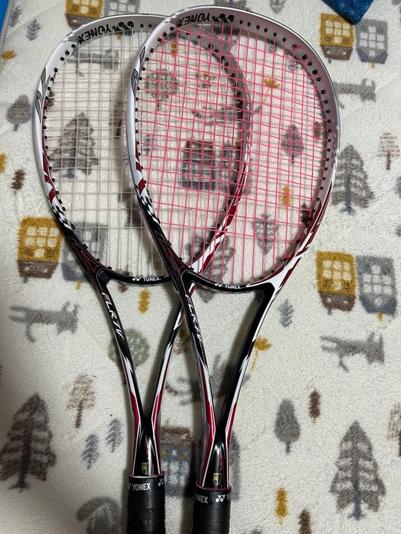 ソフトテニス ラケット　エフレーザー　7v 2本セット