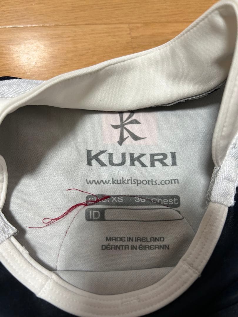 KUKRI 香港ラグビーセブンズ代表 ジャージ　XSサイズ