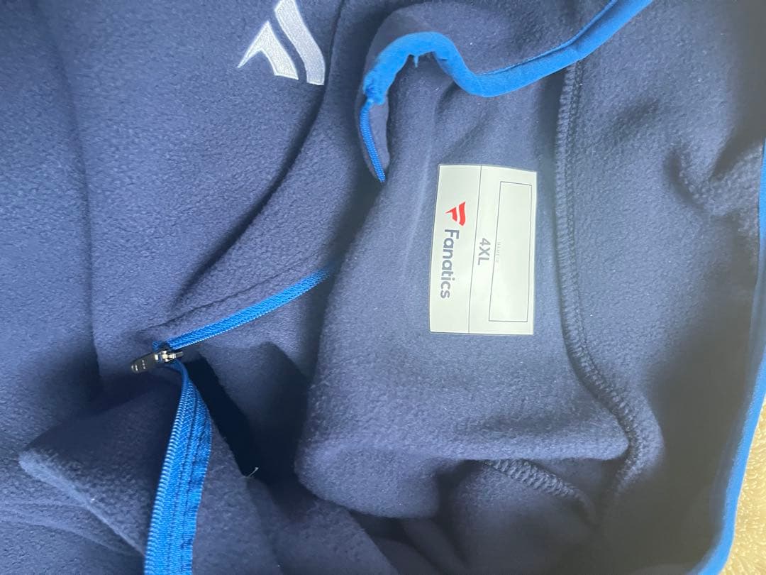 西武ライオンズオーセンティック ファナティクス フリース 4XL ネイビー