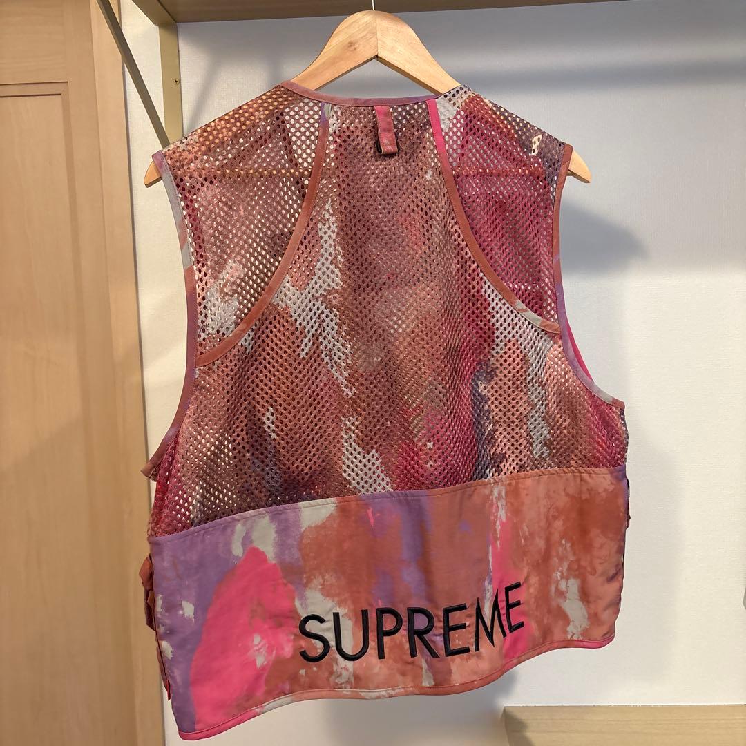 THE NORTH FACE / Supreme フィッシングベスト ピンク S
