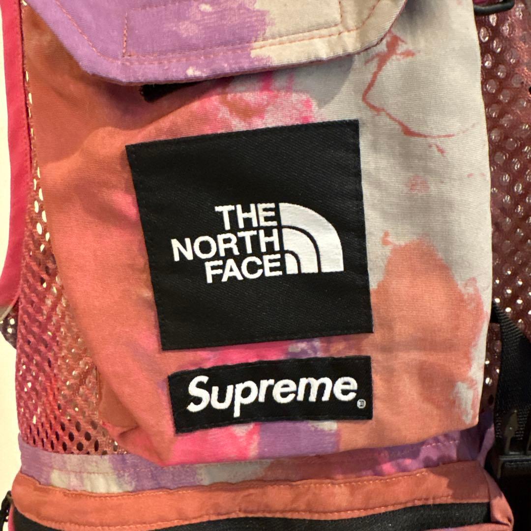 THE NORTH FACE / Supreme フィッシングベスト ピンク S