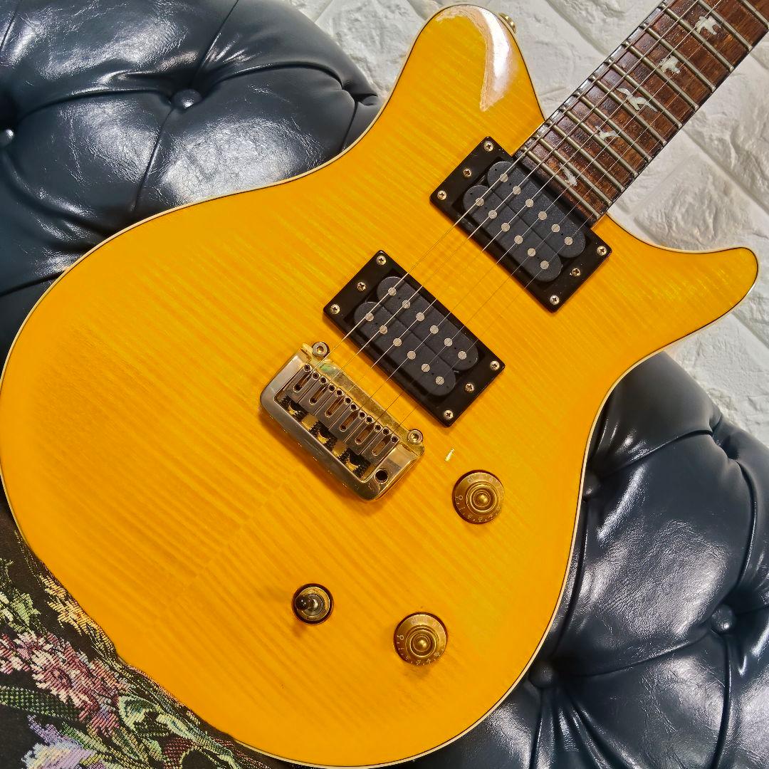 希少 SX PRSタイプ エレキギター バードインレイ フレイムメイプル