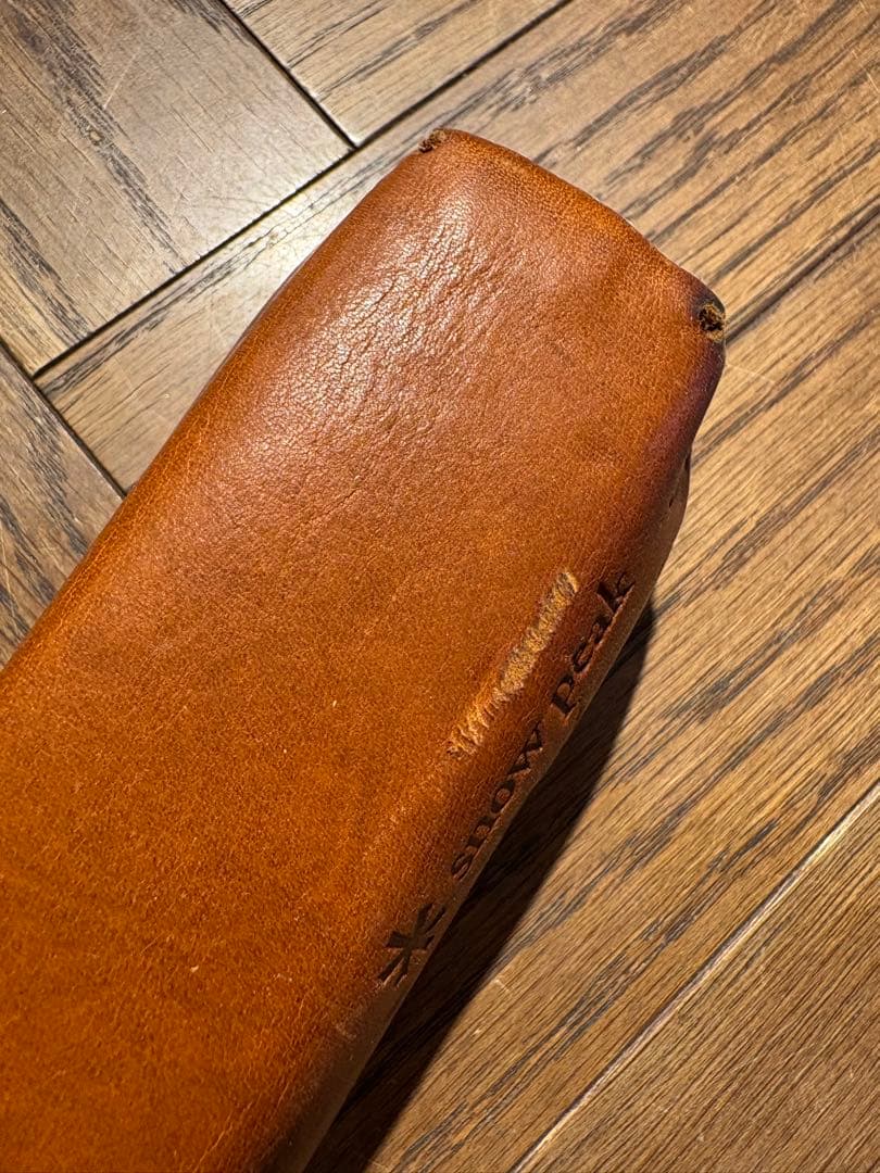 スノーピーク ローチェア30 専用肘掛け カバーレザー