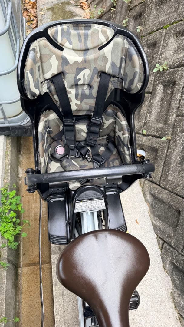 ブリヂストン　BIKKE 電動アシスト自転車 チャイルドシート付き