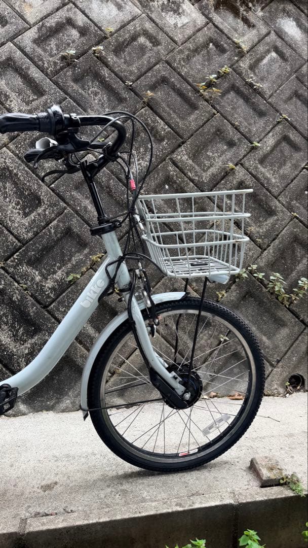 ブリヂストン　BIKKE 電動アシスト自転車 チャイルドシート付き