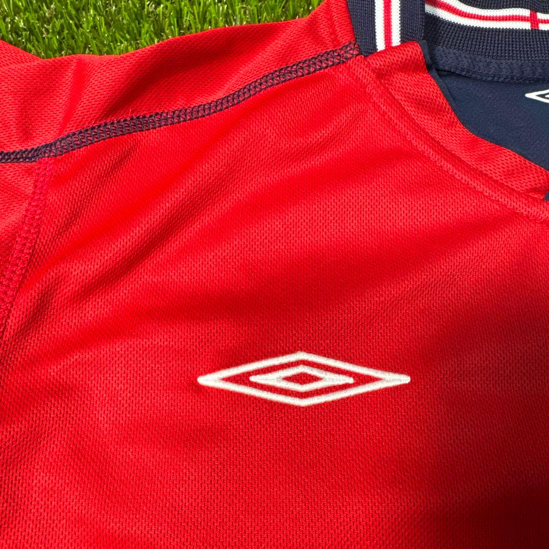 k*n様 イングランド代表　2002年 umbro アンブロ ユニフォーム リバ