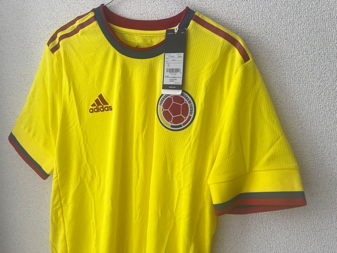 新品・未使用adidasコロンビア代表オーセンティックホームユニフォームOサイズ