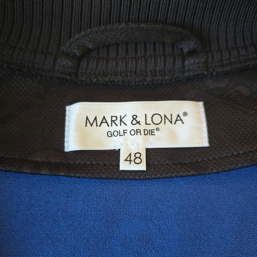 MARK&LONA マーク&ロナ ダブルジップパーカー ジャージ 48サイズ