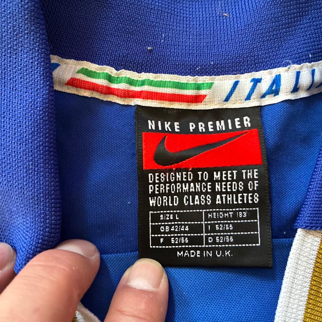 NIKE ナイキ イタリア代表 長袖ユニフォーム L 1996年