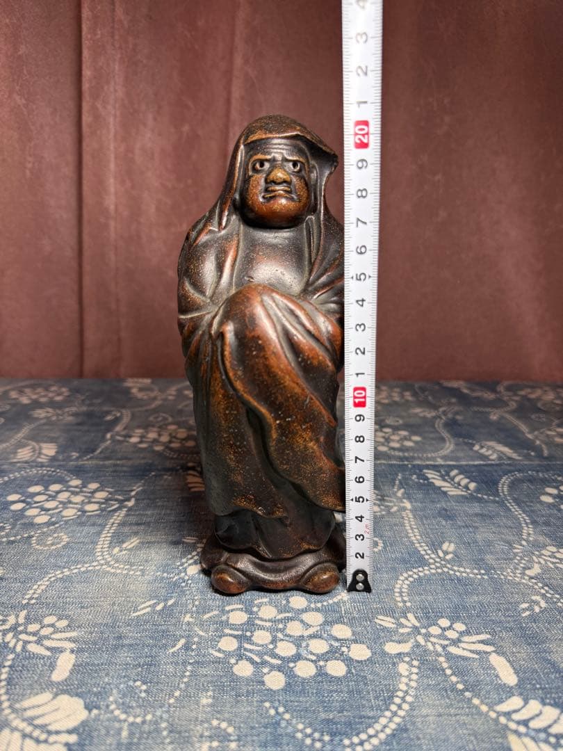 古い備前焼　達磨