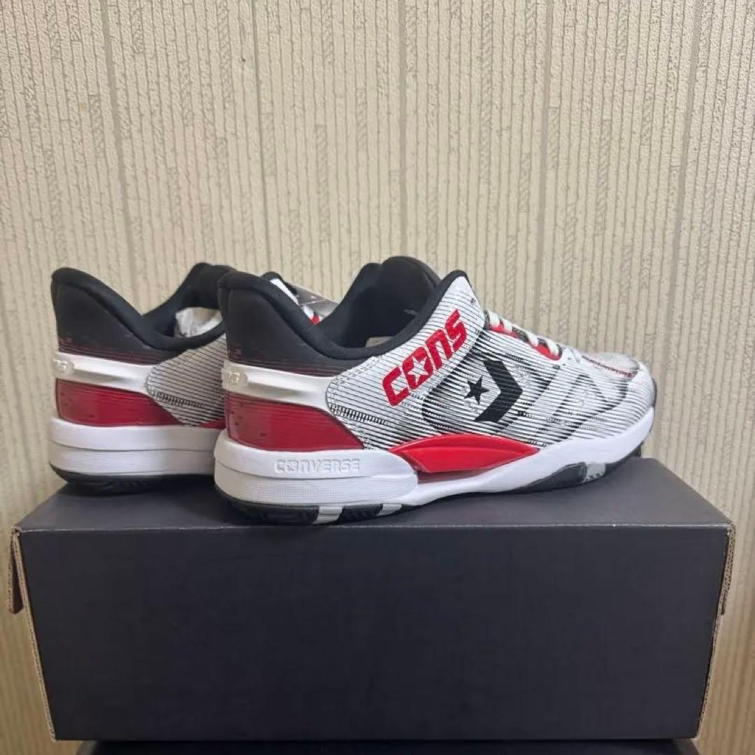シューズ(男性用) CONVERSE CONS ACCELERATOR LOW WHT/RED