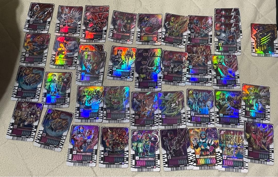 大量！仮面ライダー ライドケミートレカ まとめ売り 約500枚セット