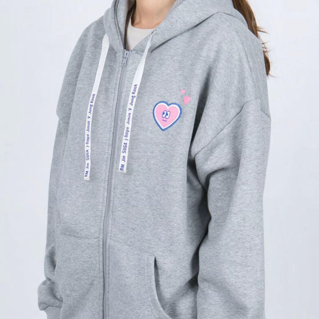 BTSワールド 「公式」ジップアップパーカー スウェットシャツ まとめ売りセット