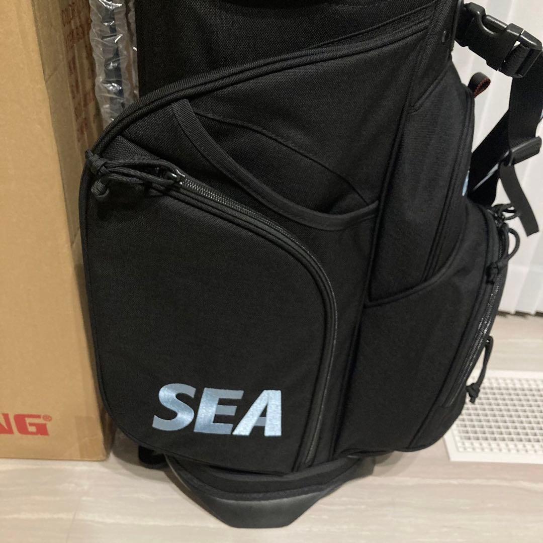 【新品】即完売BRIEFING WIND AND SEA コラボ キャディバック