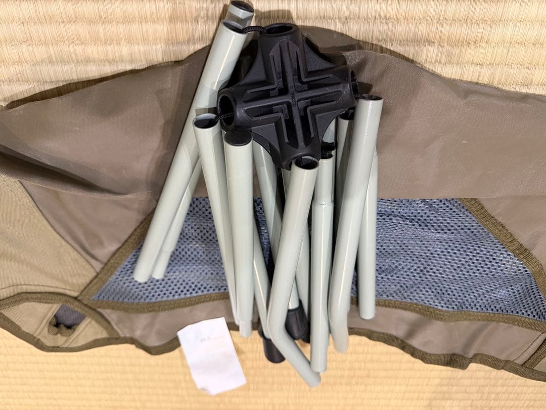 【美品】LOGOS ヒーリングチェア 2脚セット（カーキ＆ブラウン）