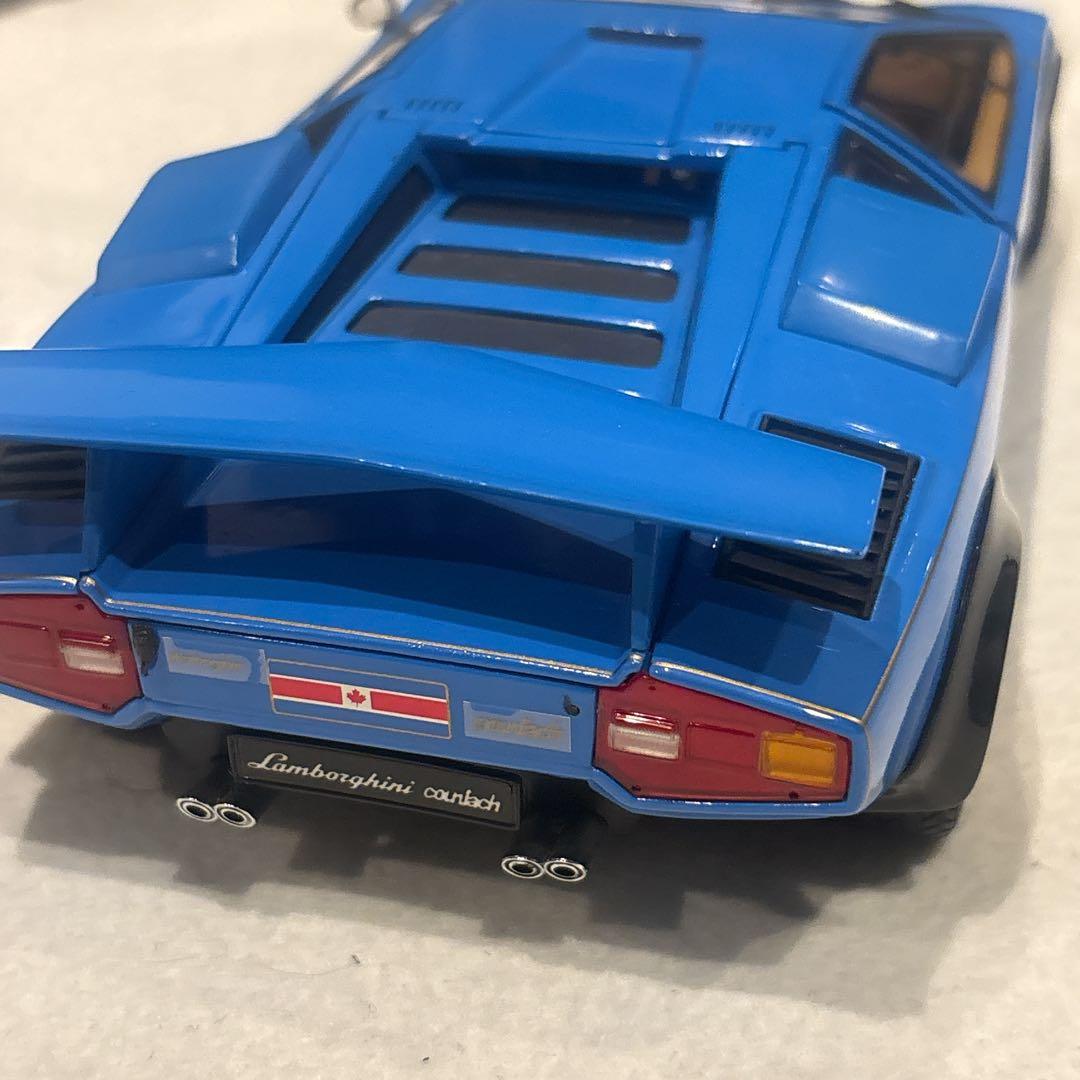 【ジャンク品】京商 1/18 カウンタック LP500S WW ブルー
