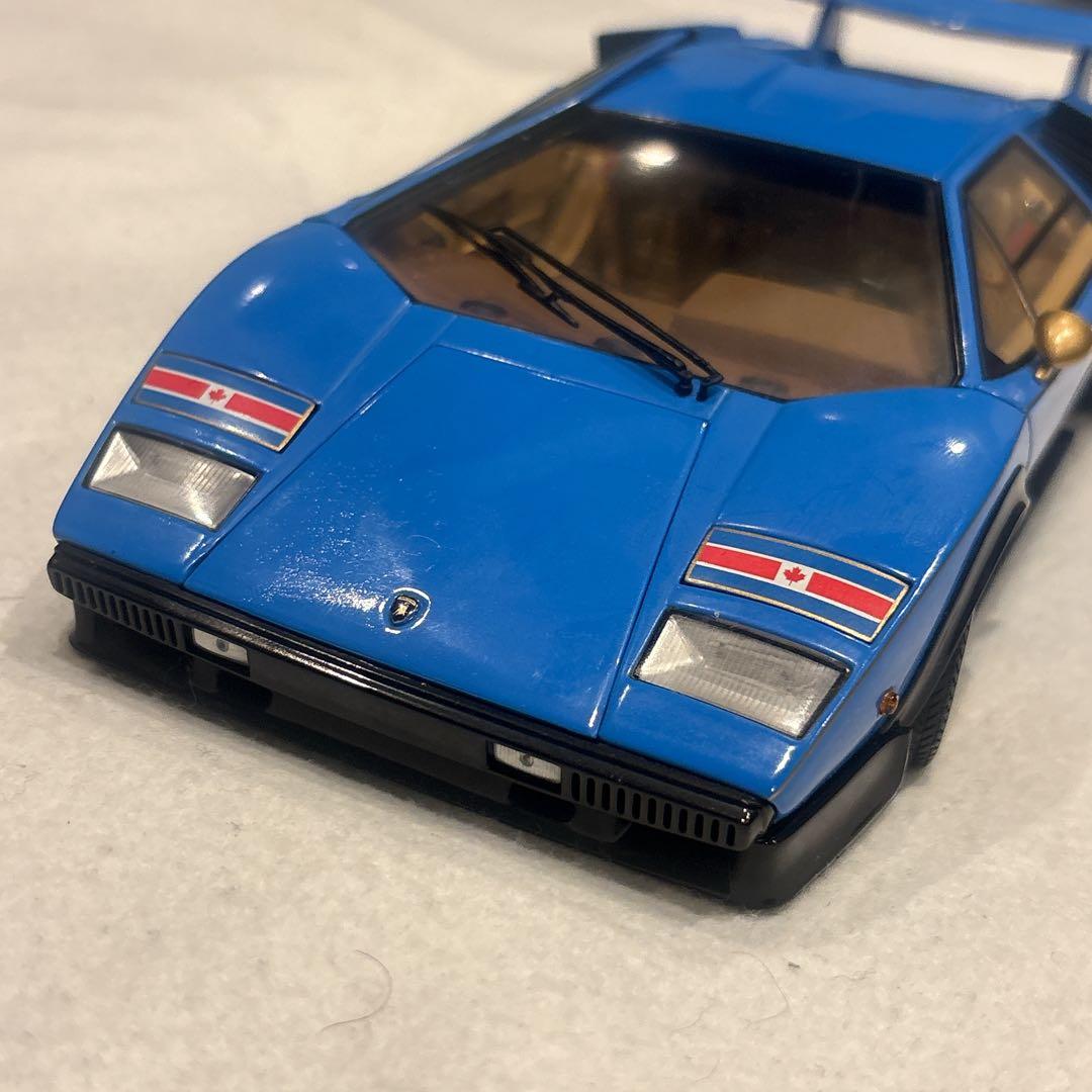 【ジャンク品】京商 1/18 カウンタック LP500S WW ブルー