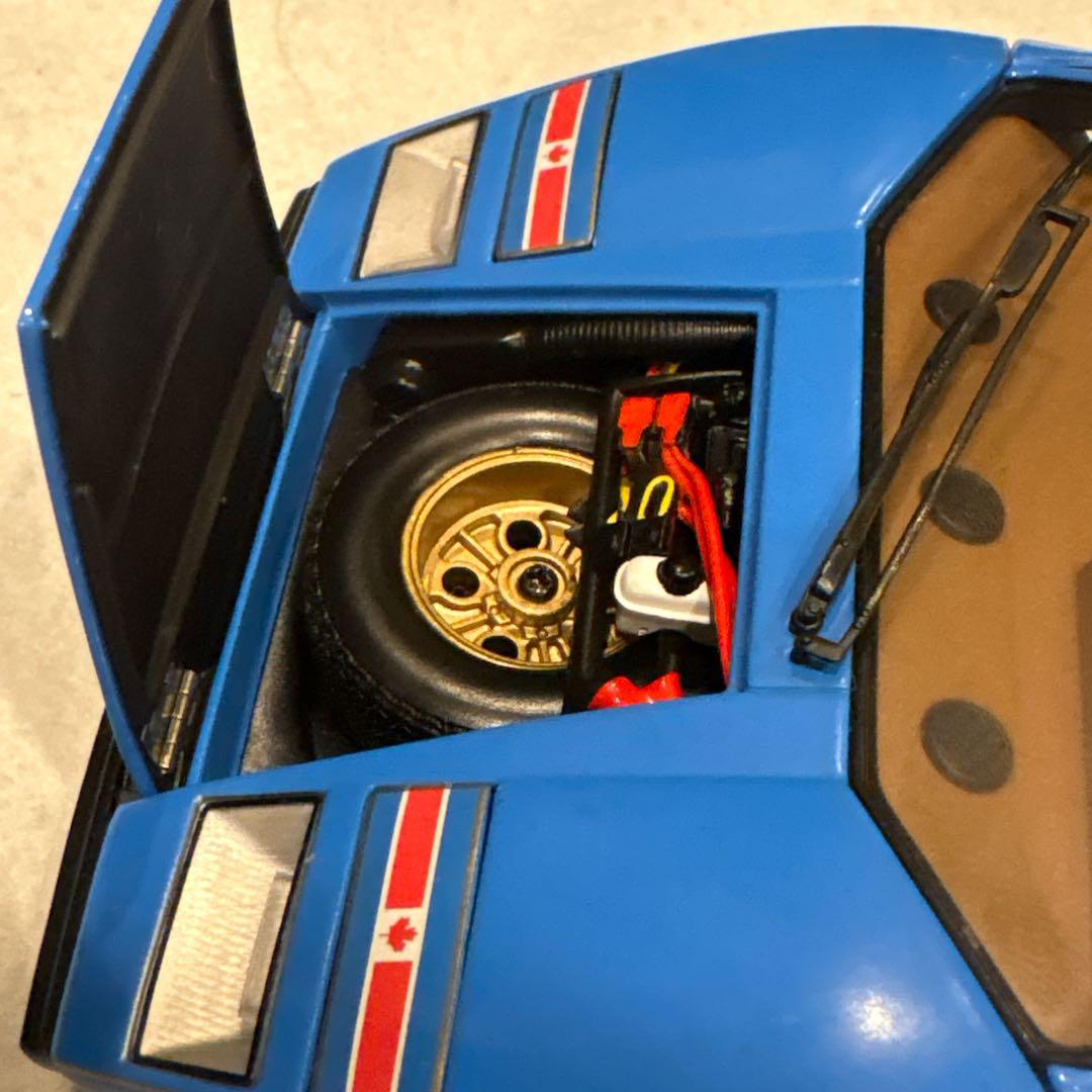 【ジャンク品】京商 1/18 カウンタック LP500S WW ブルー