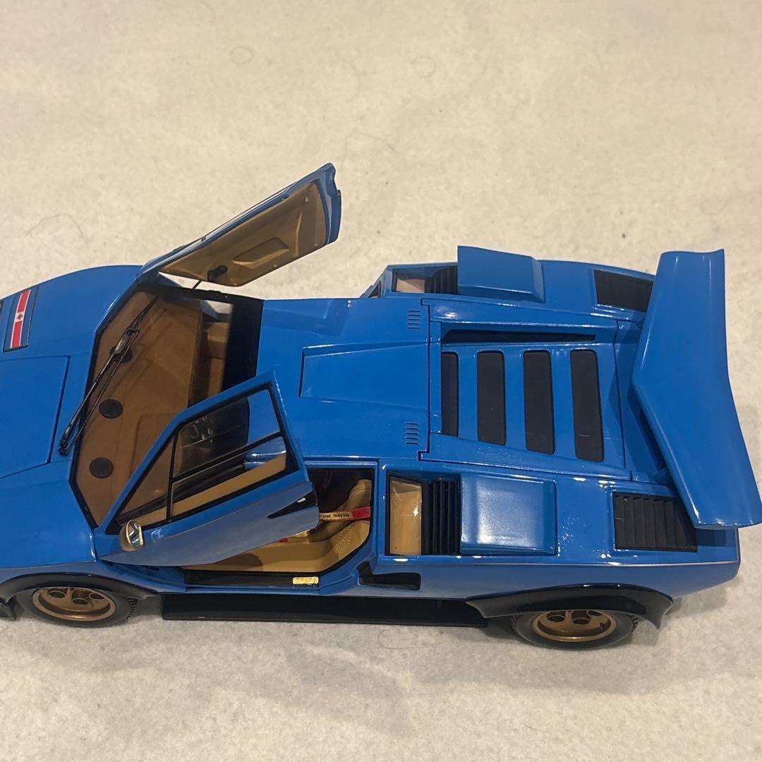 【ジャンク品】京商 1/18 カウンタック LP500S WW ブルー