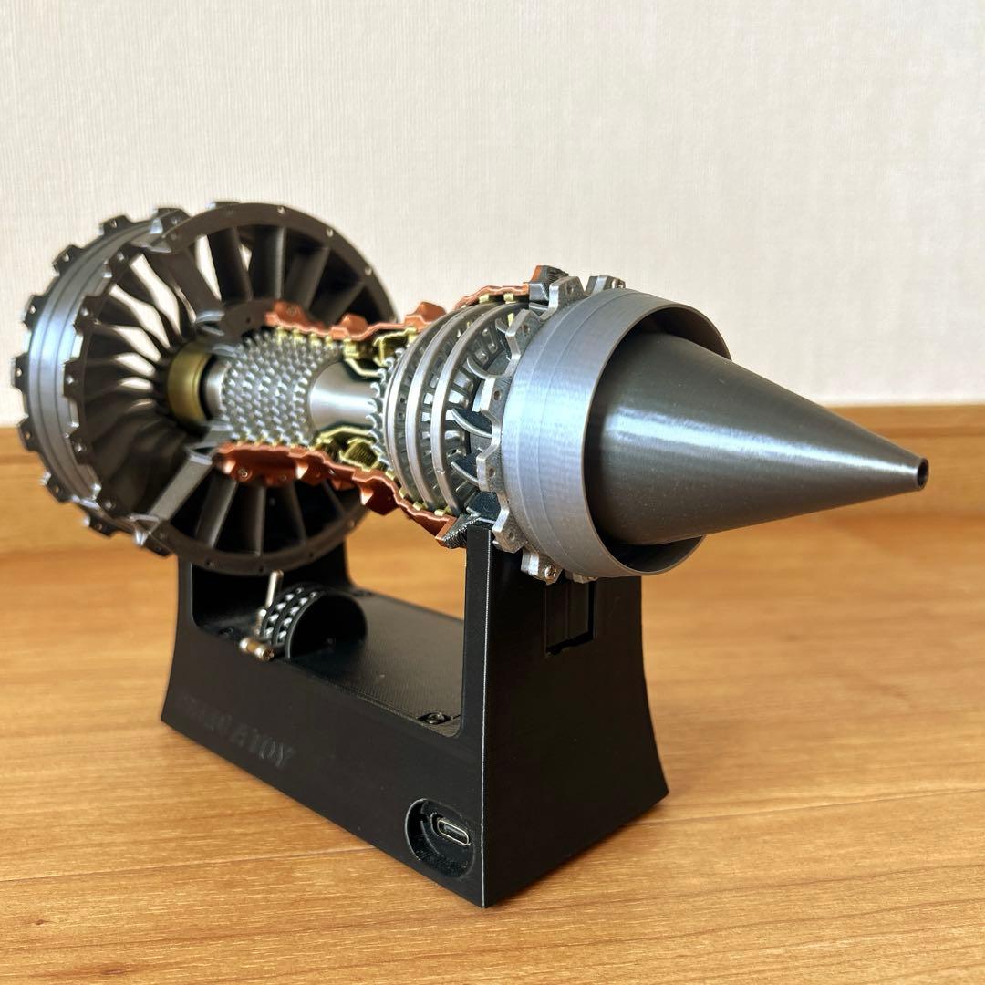 NIKOLA TOY 航空機エンジン3Dプリント