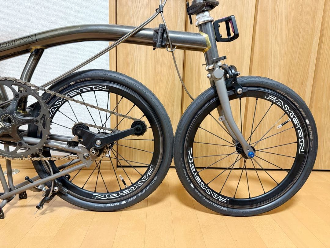 ブロンプトン　チタン　BROMPTON S2L-X RAWカラー　カスタム