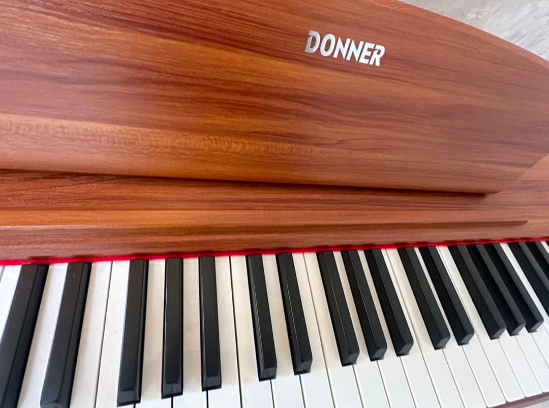 【美品✨️】DONNER 88鍵電子ピアノ ウッド調