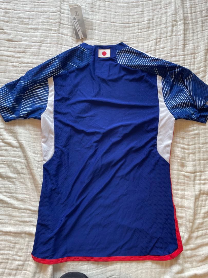adidas サッカーウェア ジャパブルー Mサイズ
