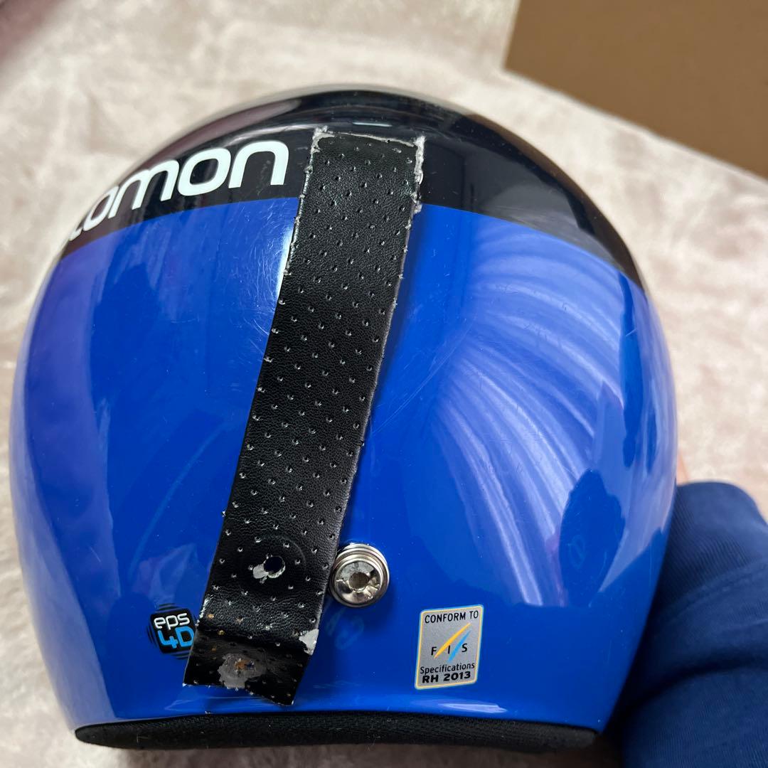 [fis対応]Salomon スキー用ヘルメット 青