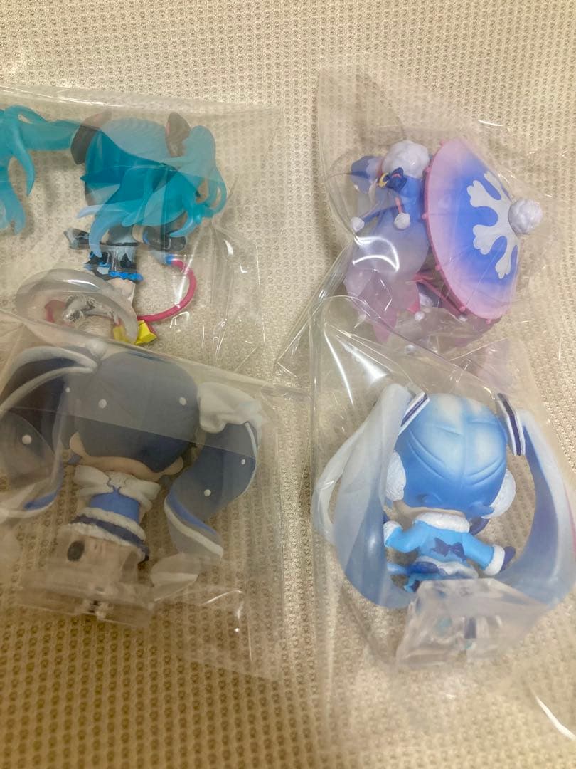 初音ミク 雪ミク ガシャポンあそーと フィギュアセット