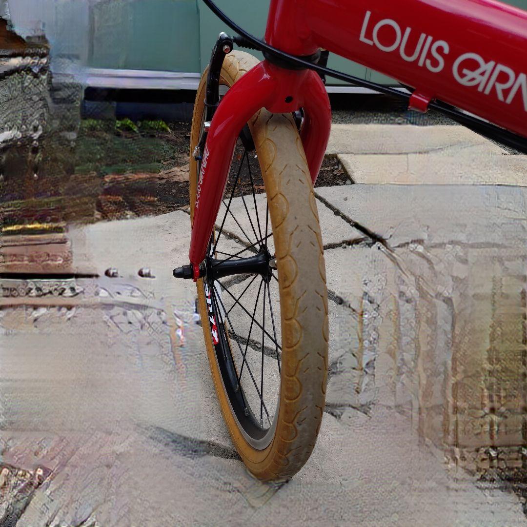 LOUIS GARNEAU 折りたたみ自転車 レッド