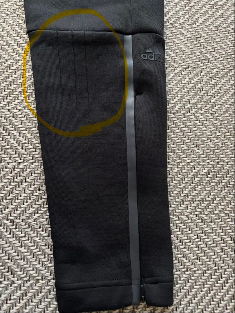 adidas ジャージ上下セット 黒