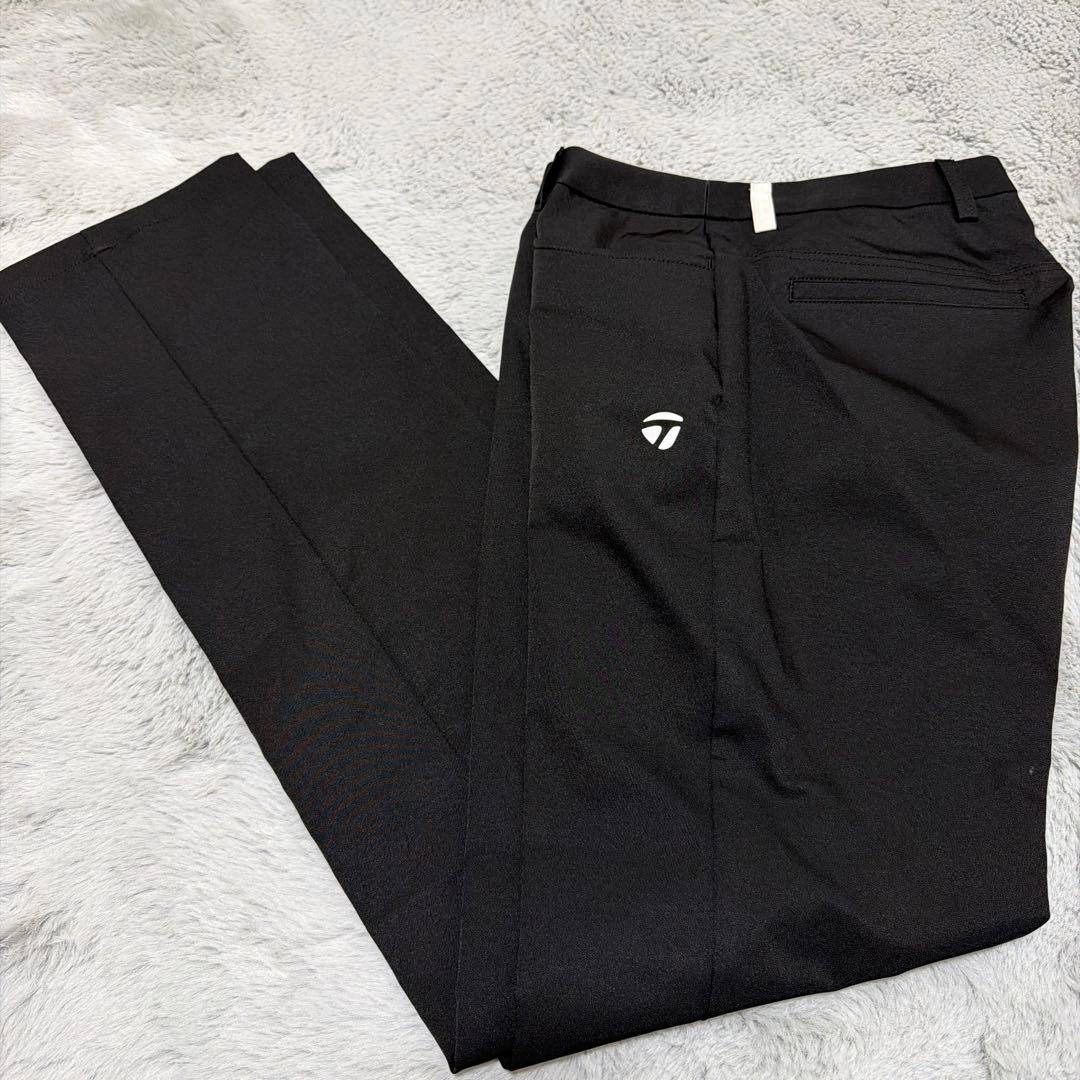 【美品、新品】TaylorMadブラックポロシャツとパンツのセット L