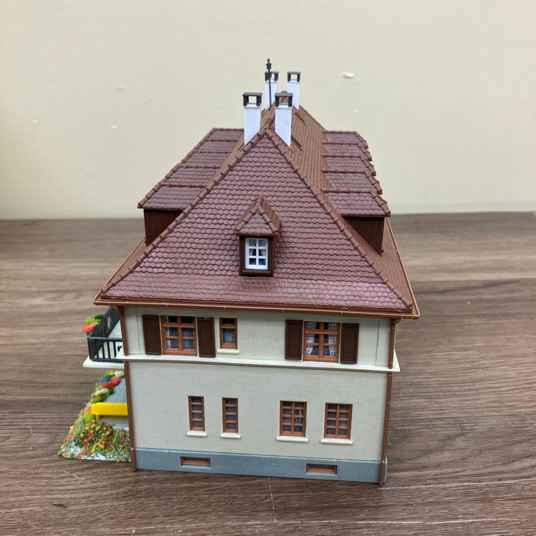 3F kibri 8212 HOゲージ 建物 集合住宅 西ドイツ製 組み立て済