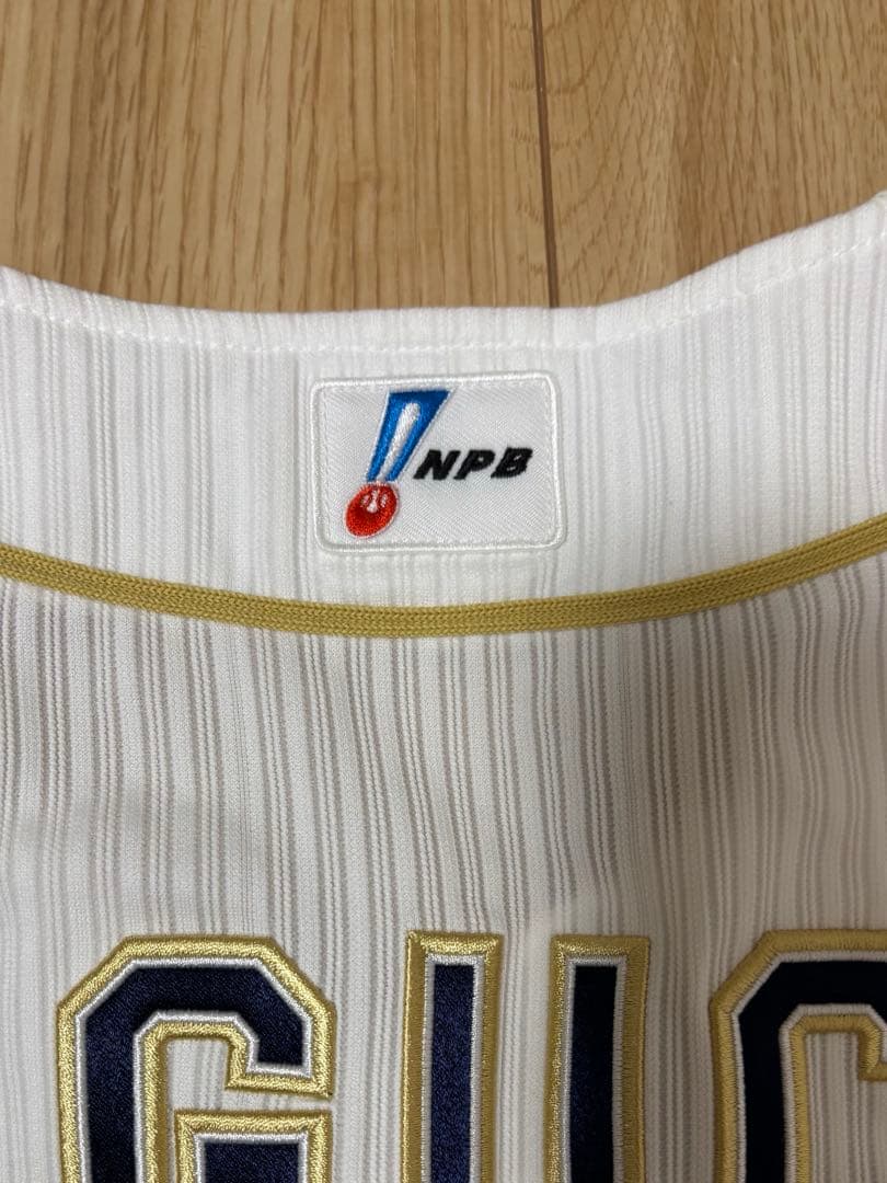 【実使用】田口荘 着用ユニフォーム オリックス・バファローズ 81番 NPB公認