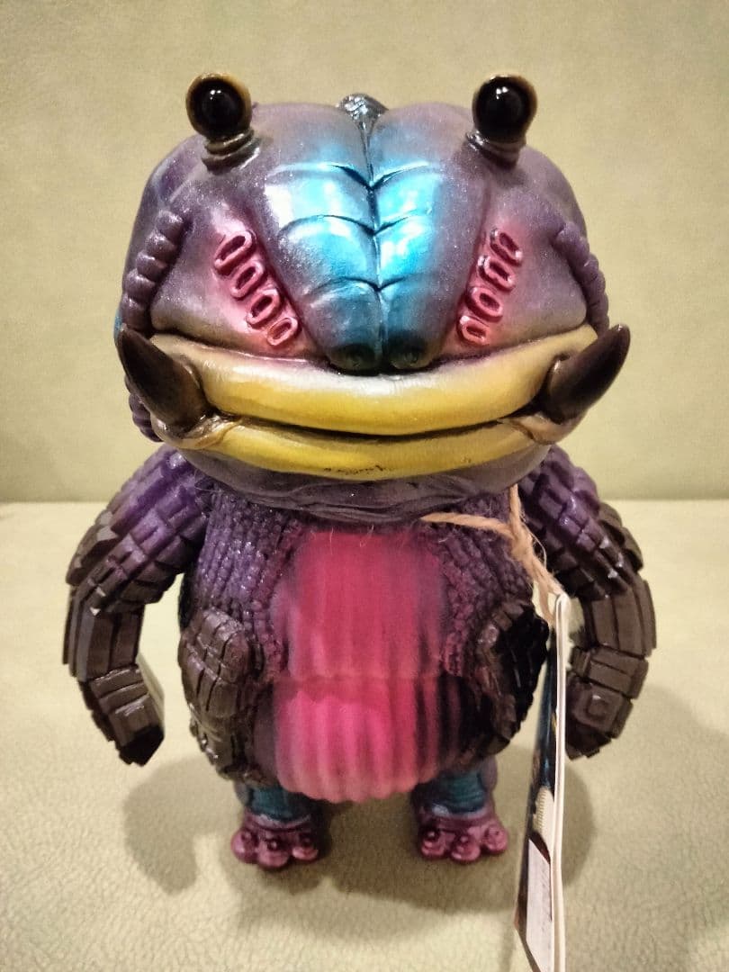 ソフビ　monstock　フロッゲン　パープル　izumonster　ブルマァク